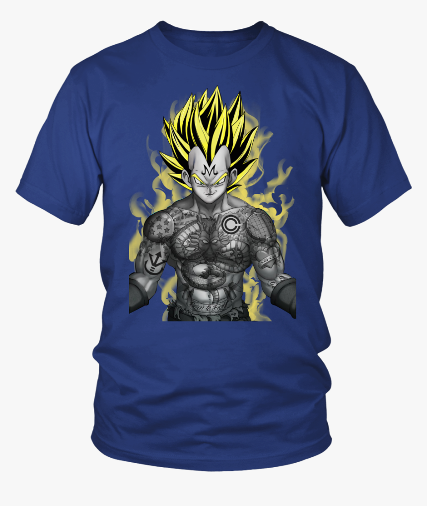 Super Saiyan Vegeta Shirt - Glockamole Shirt Donut Operator, HD Png Download