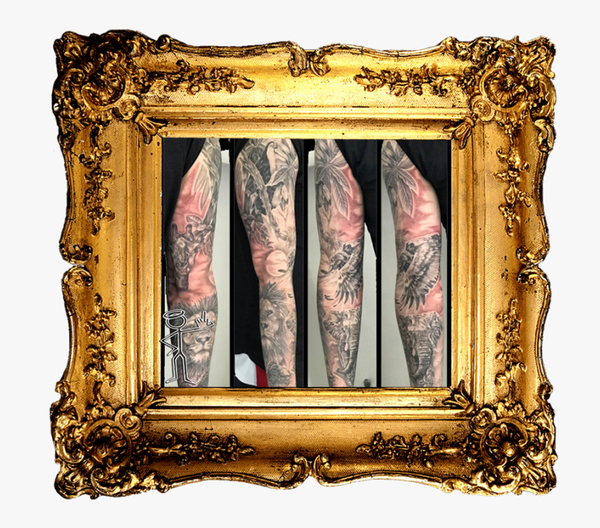 How Much Does A Black And Grey Tattoo Sleeve Cost - Minecraft Fnaf Sister Location, HD Png Download