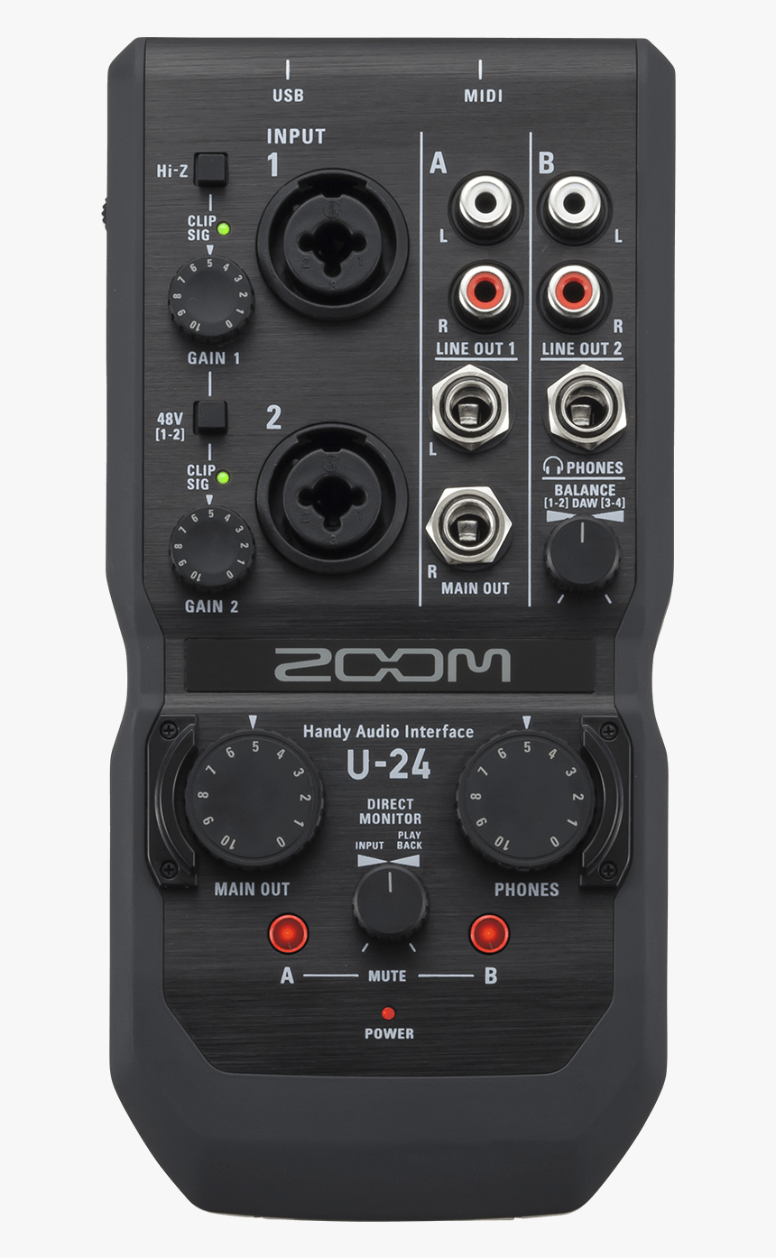 Zoom - Zoom U24, HD Png Download