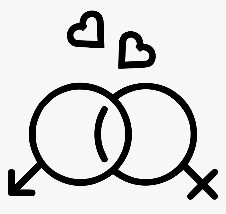 Couple Rs Marriage Heart - Couple Lesbian Png, Transparent Png