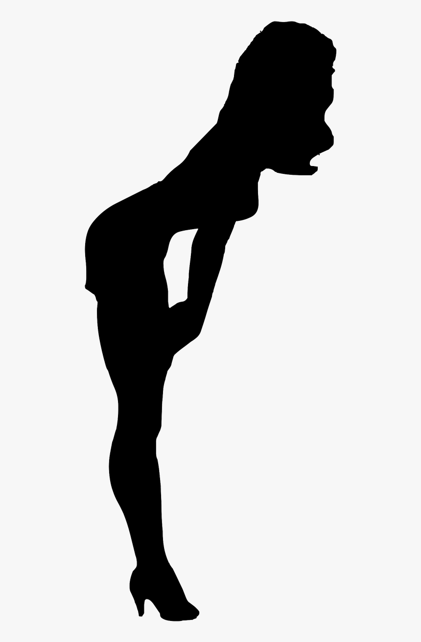 Transparent Png Silhouette People - Sexy Girl Silhouette Png, Png Download