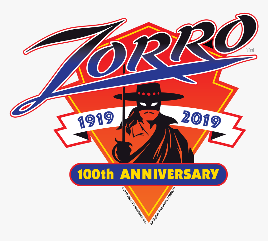 Zorro 100th Anniversary, HD Png Download