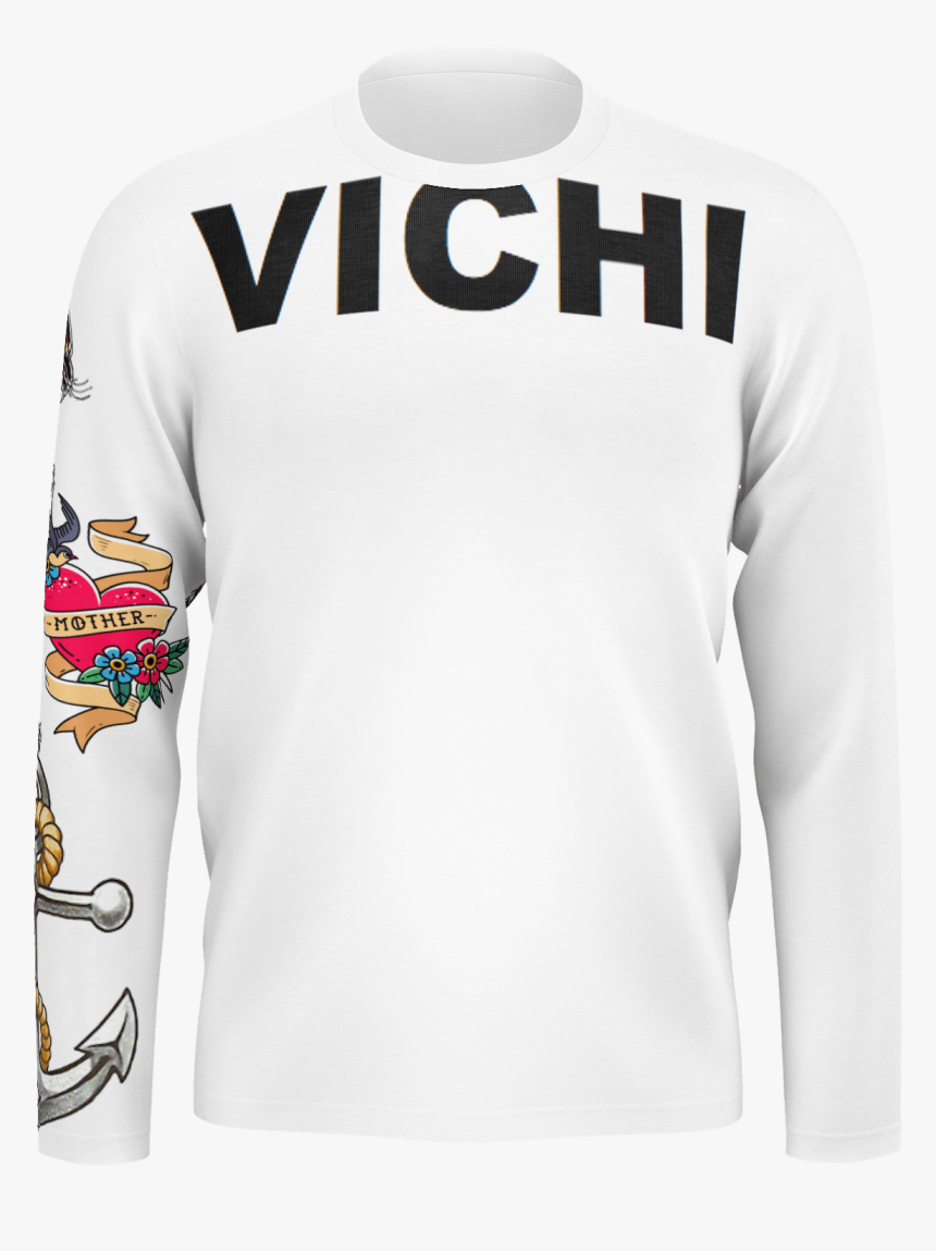 Long-sleeved T-shirt, HD Png Download