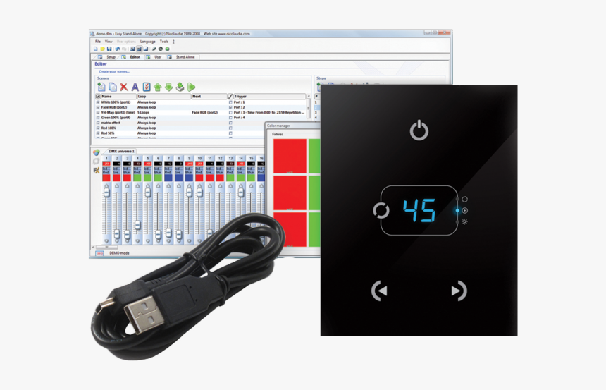 Zorro Black - Stick Dmx Controller, HD Png Download