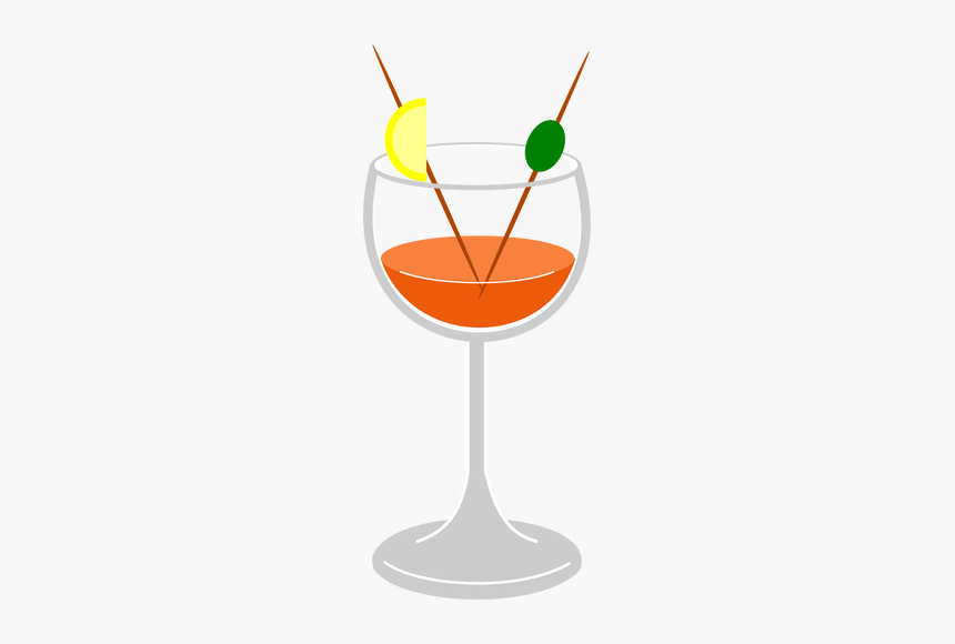 Cocktail Drink Vector Image, HD Png Download