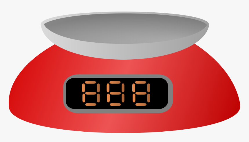 Digital Scale With Platter Clip Arts - Digital Scale Png Clipart, Transparent Png