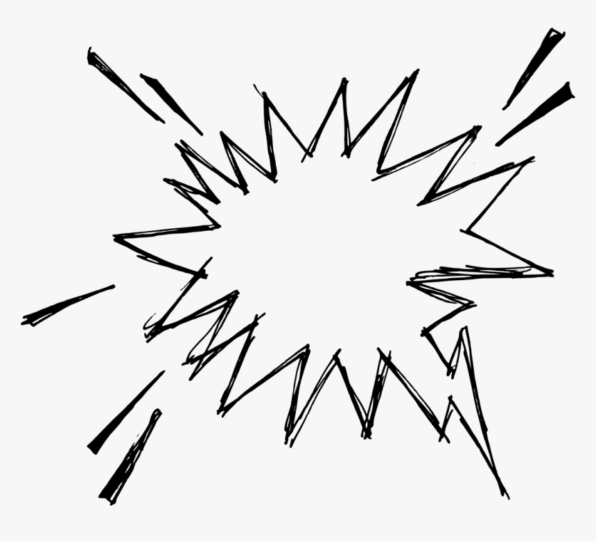 Clip Art Drawing Explosions - Ti Rate The Bars, HD Png Download