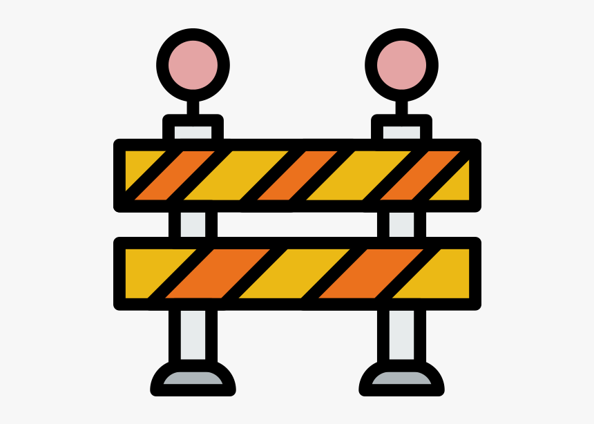 Valla-apagada - Vallas De Construccion Png, Transparent Png