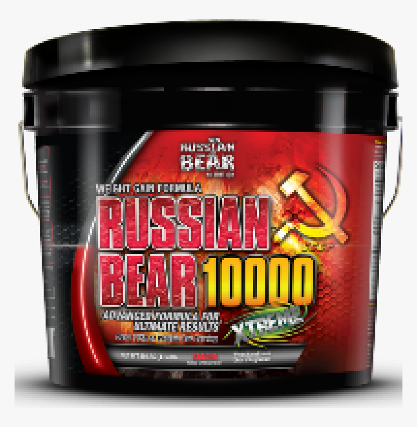 Russian Bear 10000 Weight Gainer, HD Png Download