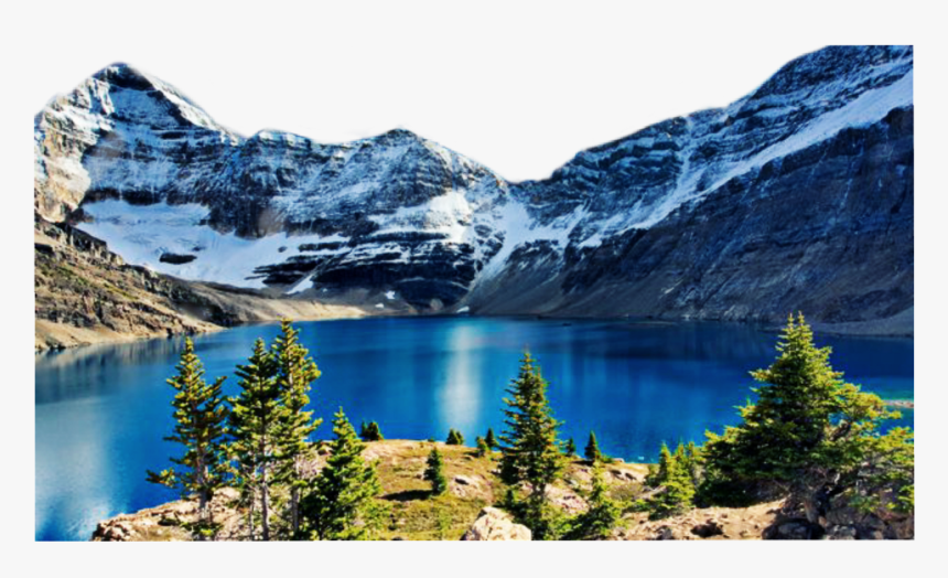 Paisaje Stikers Montañas Bosque Edit , Png Download - Create Transparent Drop Down Navigation Menu With Css, Png Download