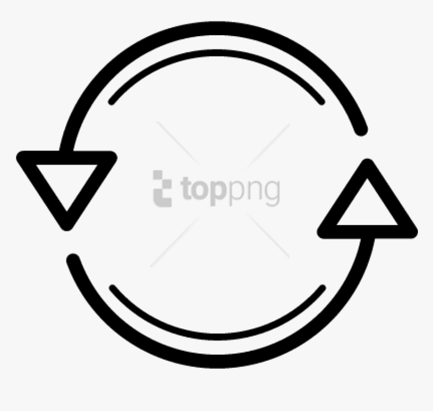 Free Png Dos Flechas En Circulo Png Image With Transparent - Flechas En Circulo Png, Png Download