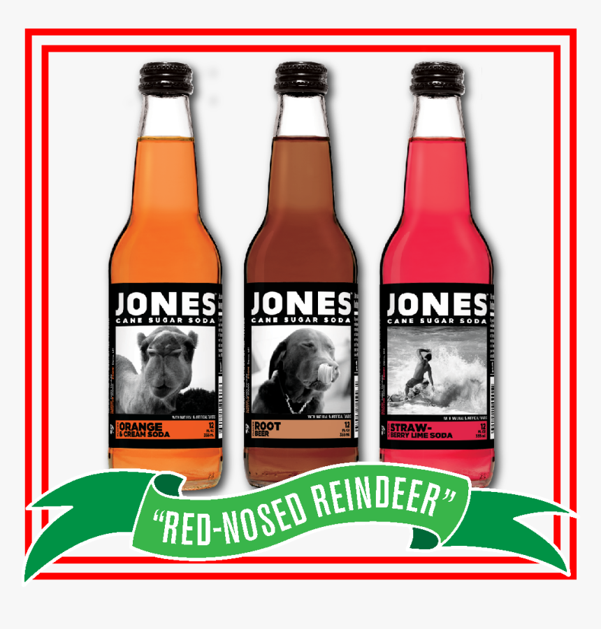 Transparent Crushed Beer Can Png - Jones Soda, Png Download