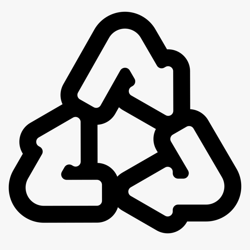 Transparent Acute Triangle Clipart - Flechas De Reciclaje Dibujo, HD Png Download