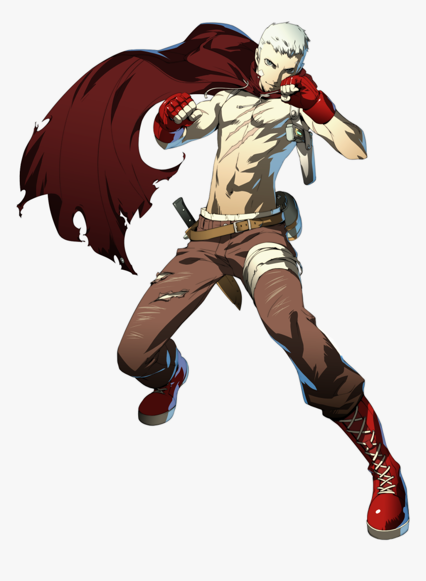 Persona 4 Arena Akihiko, HD Png Download