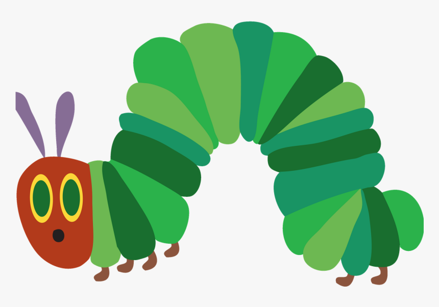 Larva - Very Hungry Caterpillar Transparent, HD Png Download