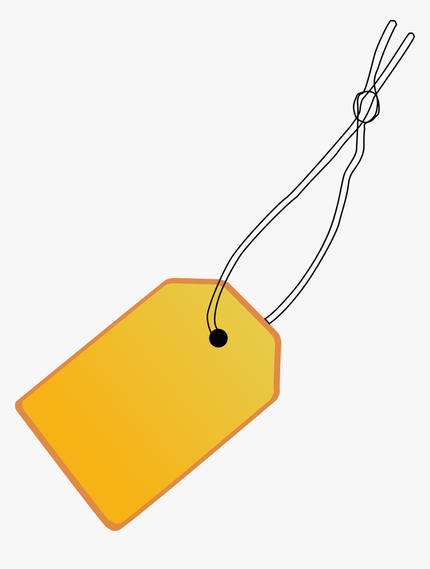 Label With String Vector Clipart Image - Label With String Clipart, HD Png Download
