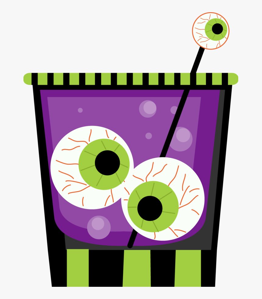 Halloween Drink Clip Art - Halloween Pumpkin Cocktail Clipart, HD Png Download