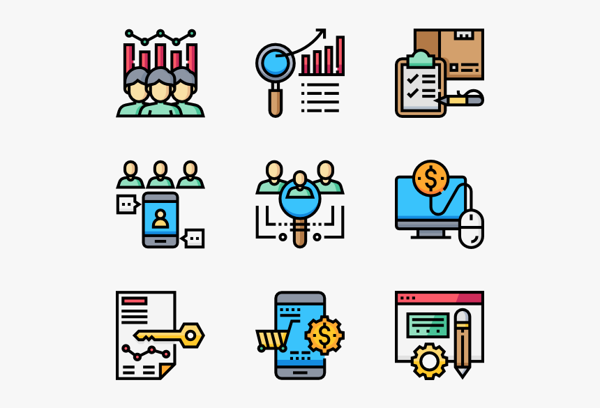 Png Machinery Factory Machine Icon, Transparent Png