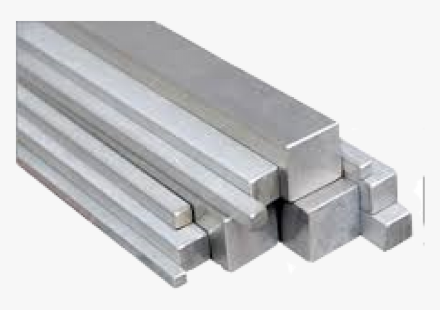 Stainless Steel Square Bar Alltrade Stainless Steel - Stainless Steel Square Bars, HD Png Download