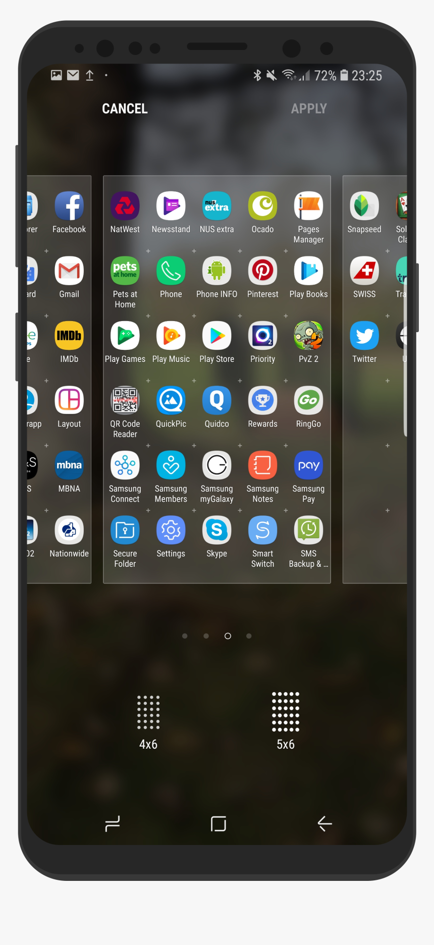 S8 App Drawer Hd Png Download Transparent Png Image Pngitem