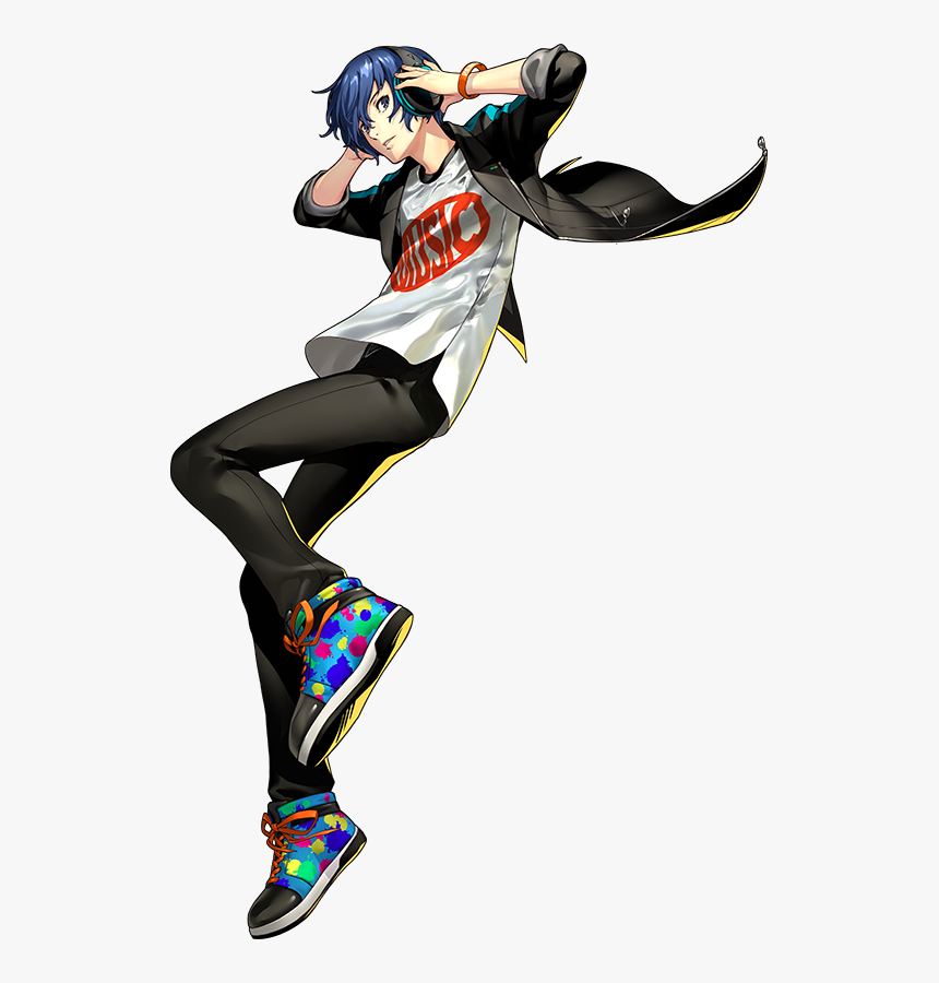 Persona 3 Protagonist Dancing, HD Png Download
