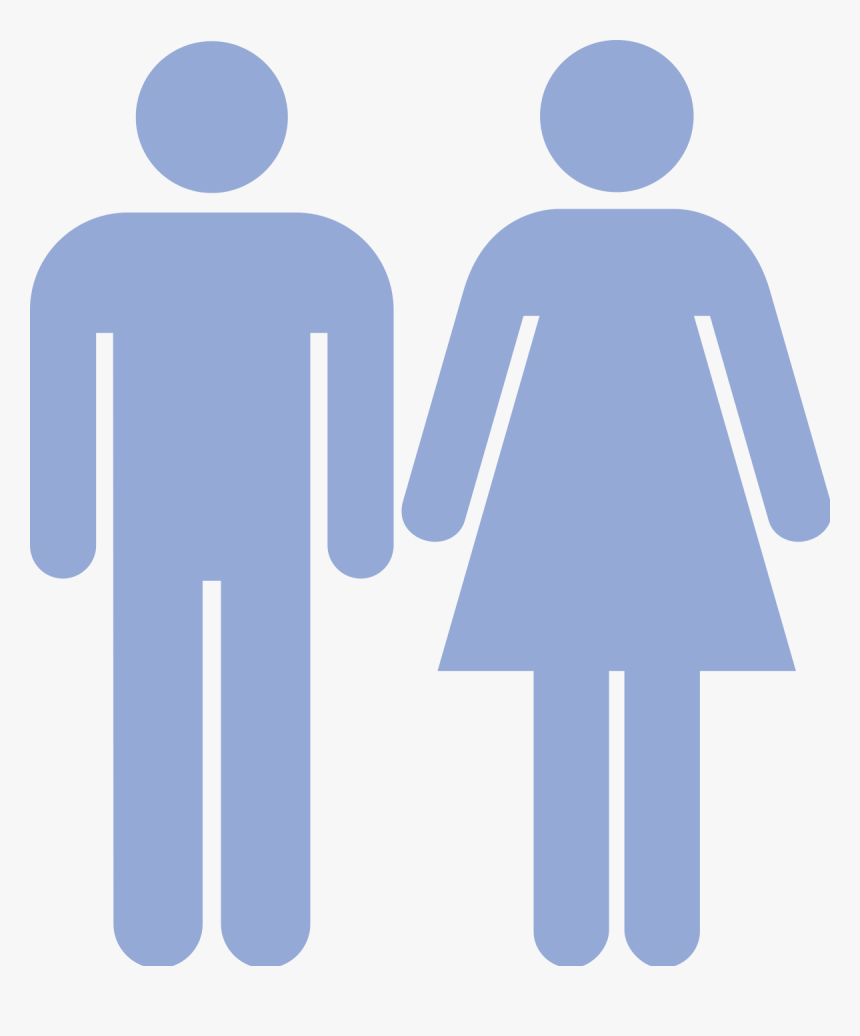 Red Female Toilet Sign, HD Png Download