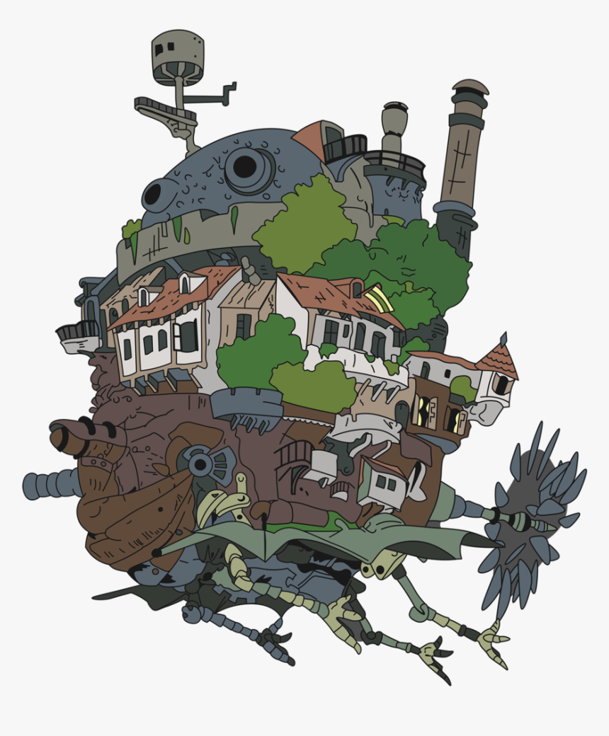 Transparent Pin Up Png - Howl's Moving Castle Poster, Png Download