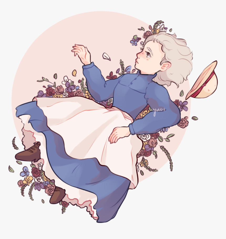 Sophie From Howl’s Moving Castle For @loseyourprettycoloring - Howl's Moving Castle Sophie Art, HD Png Download