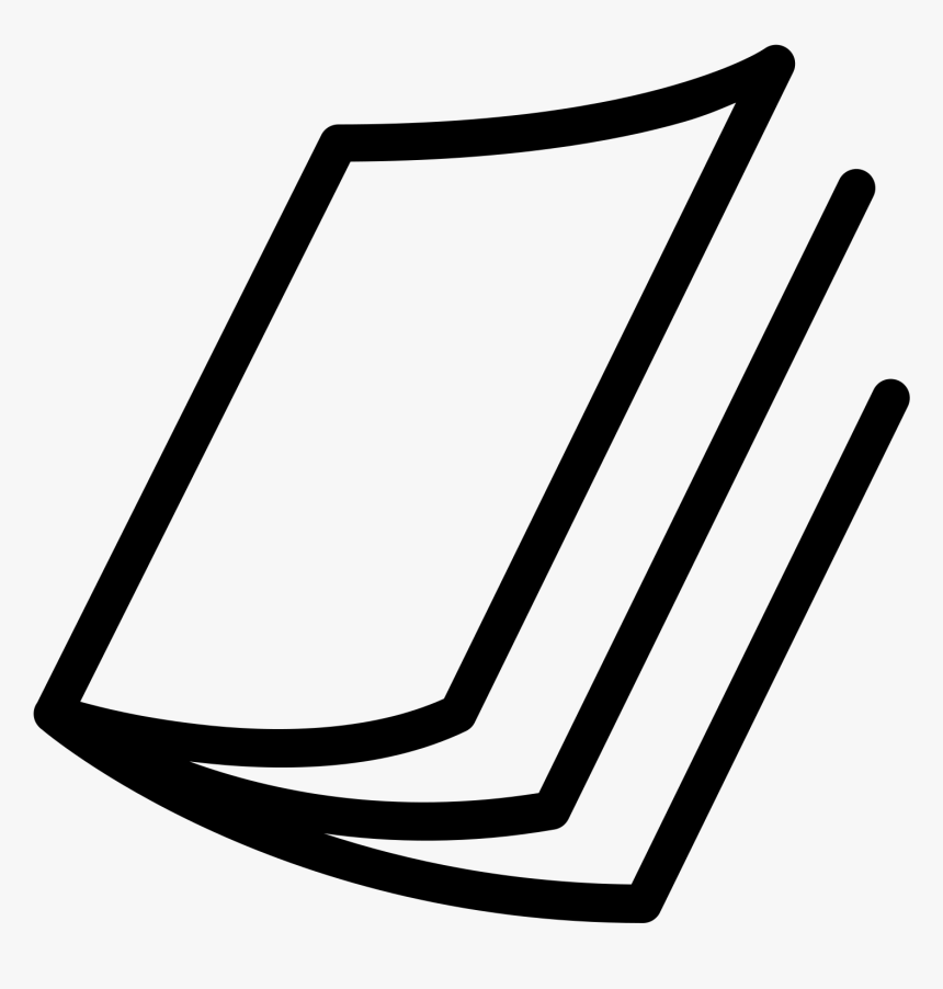 Magazine Icon Png How To Format Cover Letter Art And - Magazine Black And White Icon, Transparent Png