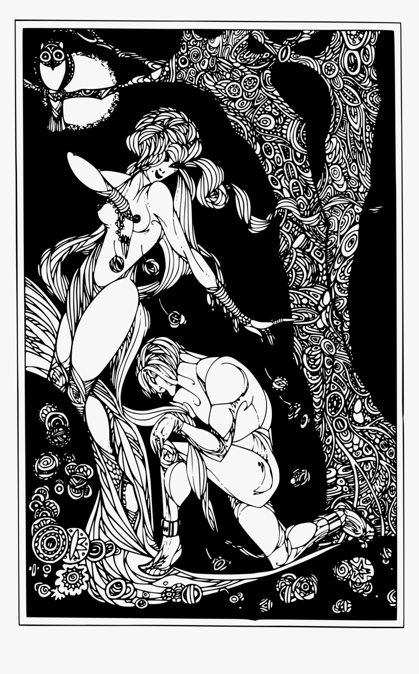 Trippy Naked Couple Clip Arts - Trippy Naked, HD Png Download