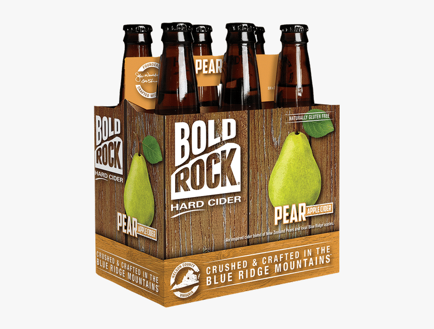 Bold Rock Pear Cider - Bold Rock Harvest Haze, HD Png Download