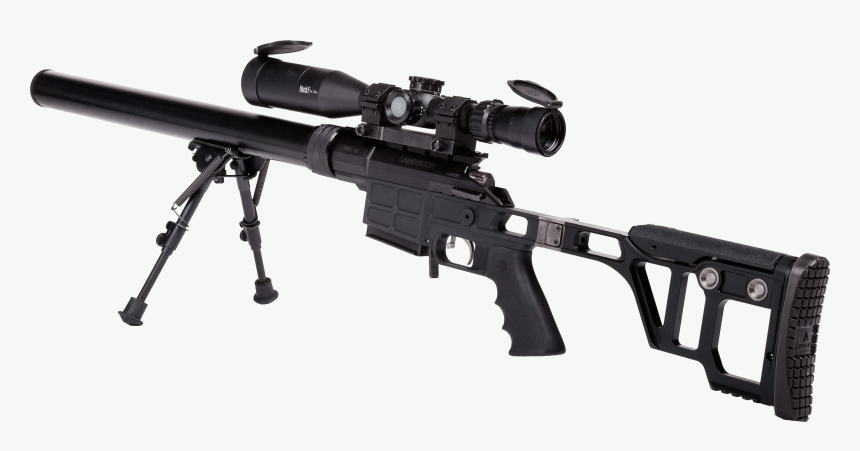 Black Riffle Png Image - Transparent Background Sniper Png, Png Download
