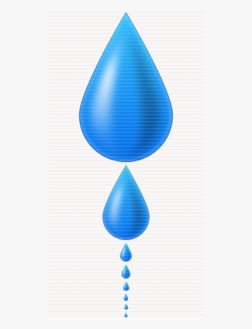 Png Water Drops Cute, Transparent Png