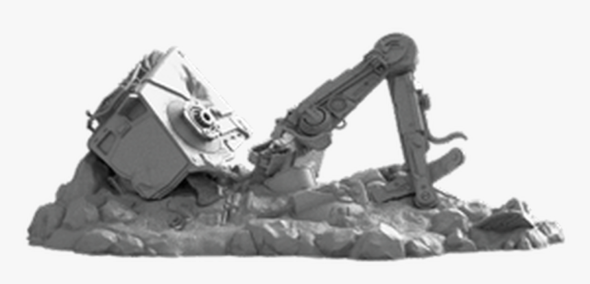 Downed At-st Battlefield Expansion - Star Wars Legion Downed At St Battlefield Expansion, HD Png Download
