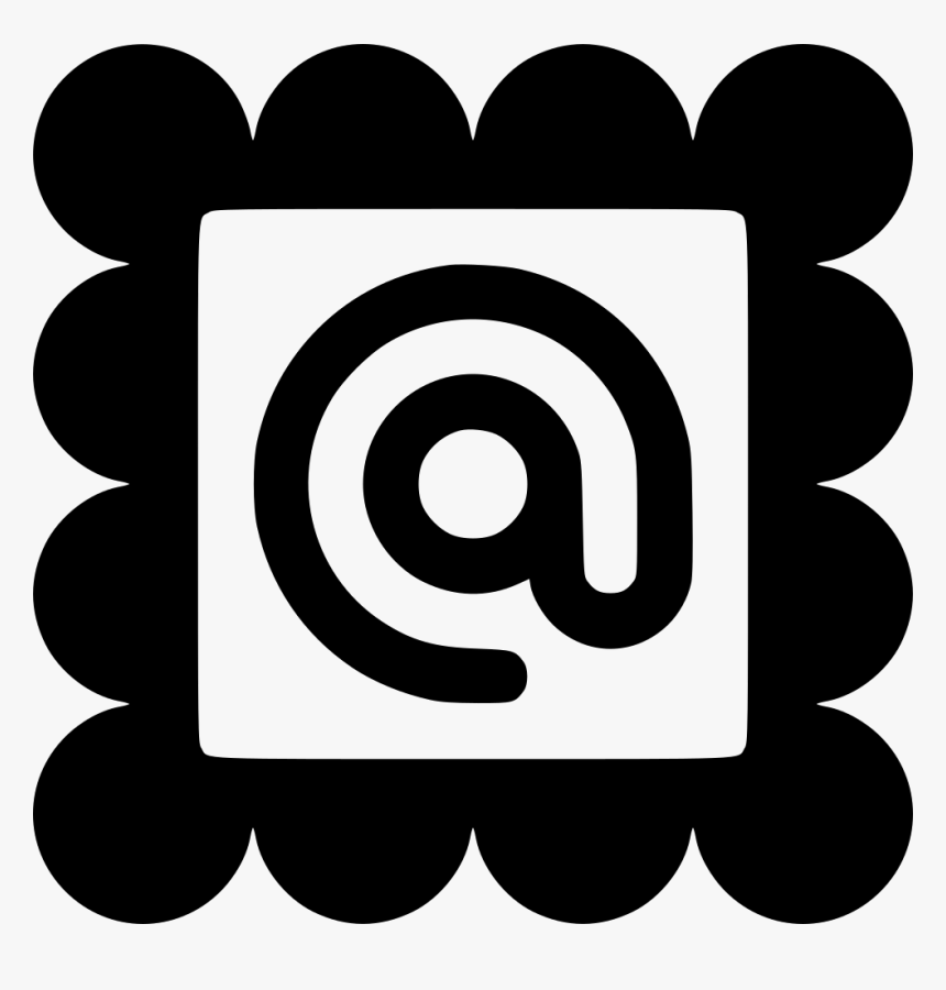 Letter Mail Post Postage Stamp Email Envelope Letter - Envelope With Email At Stamp, HD Png Download