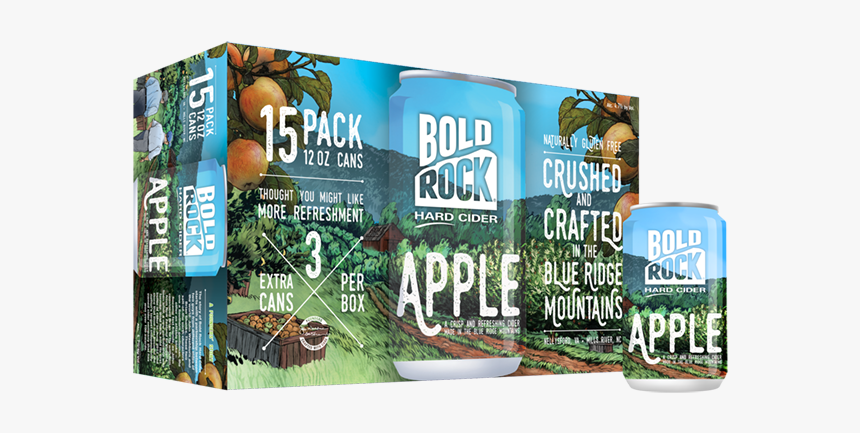 Bold Rock Cider Cans, HD Png Download