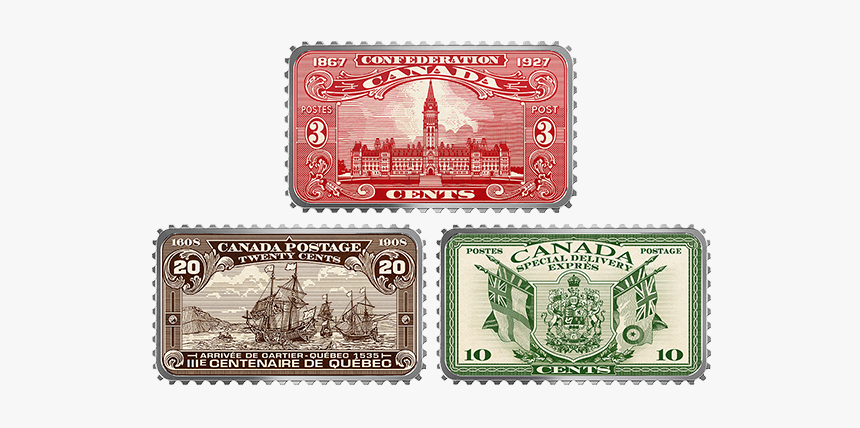 Canadian Silver Coina Stamps, HD Png Download