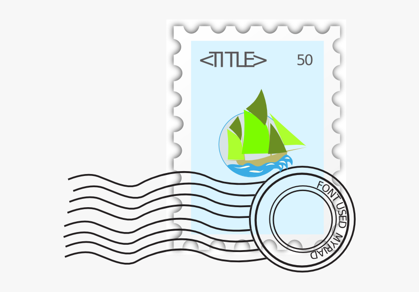 Png Postage Stamp Used, Transparent Png