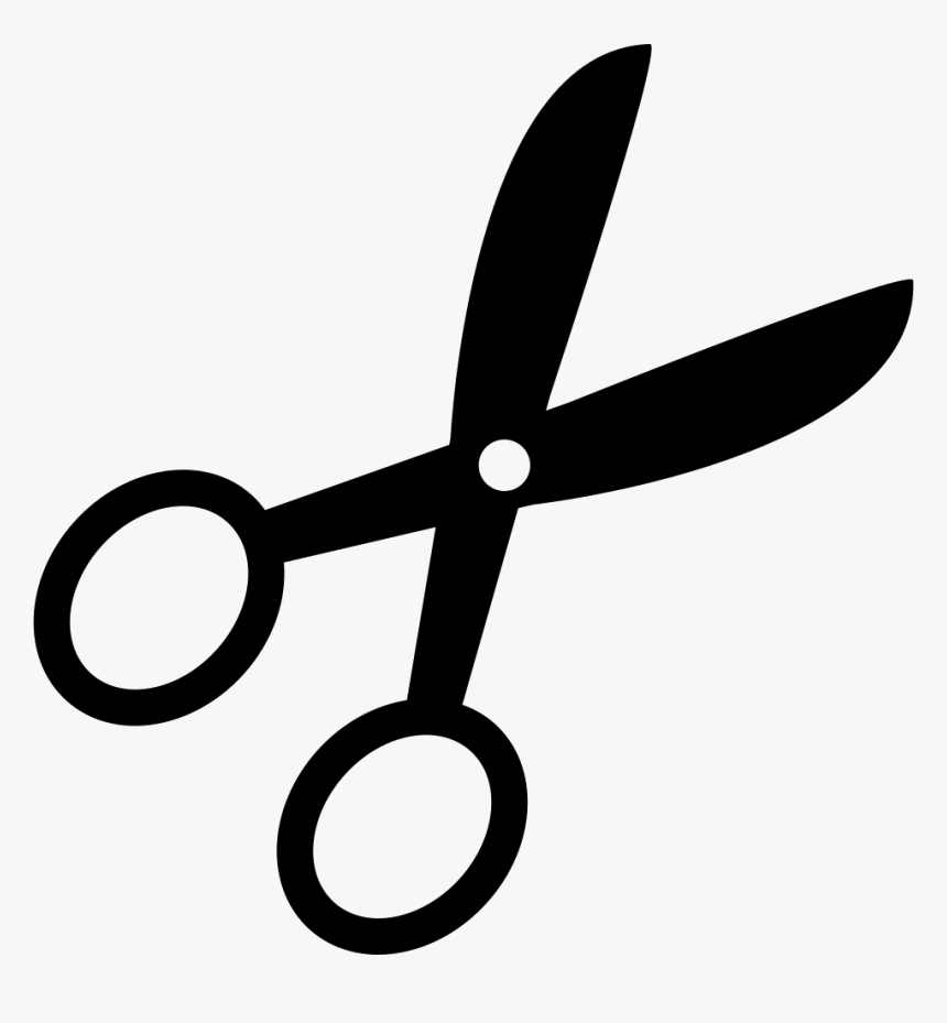 Clip Art Opened Scissors - Scissors Shape, HD Png Download