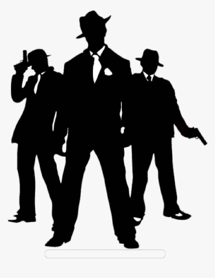 Gangster Clip Art Couples Mafia Clip Art - Mafia Clipart, HD Png Download