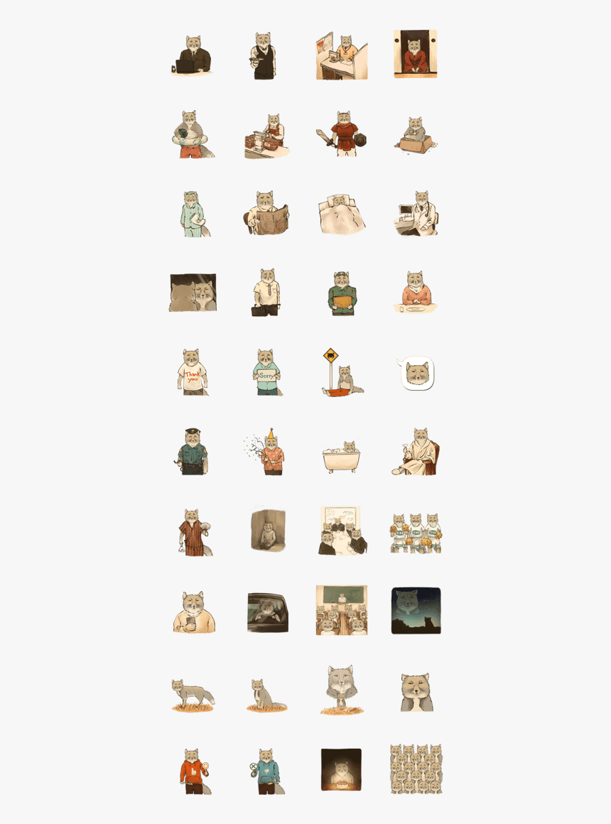 Tibetan Sand Fox Of A Straight Face - Paper, HD Png Download