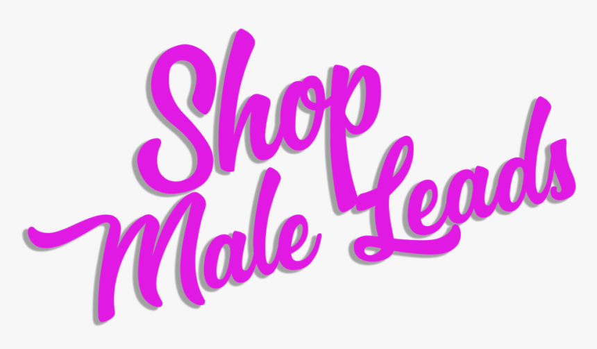 Shop Male Leads - Calligraphy, HD Png Download