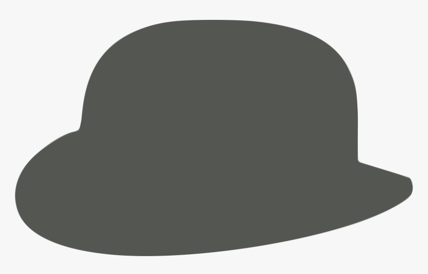 Fedora Silhouette At Getdrawings - Fedora, HD Png Download