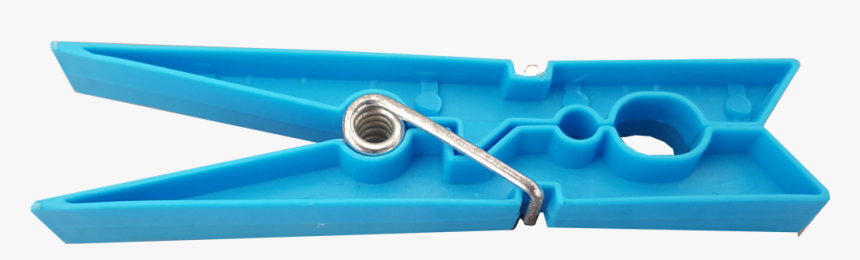 Blue Clothes Peg No Background Transparent Image - Peg Transparent Background, HD Png Download