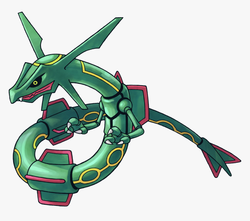 384rayquaza Pokemon Mystery Dungeon Red And Blue Rescue, HD Png Download