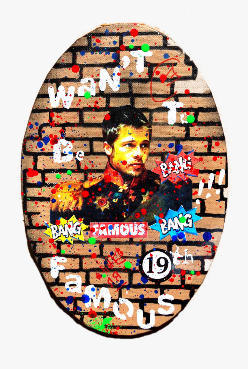 Wan T To Be Famous In The 19 Th Century Brad Pitt Clipart, HD Png Download