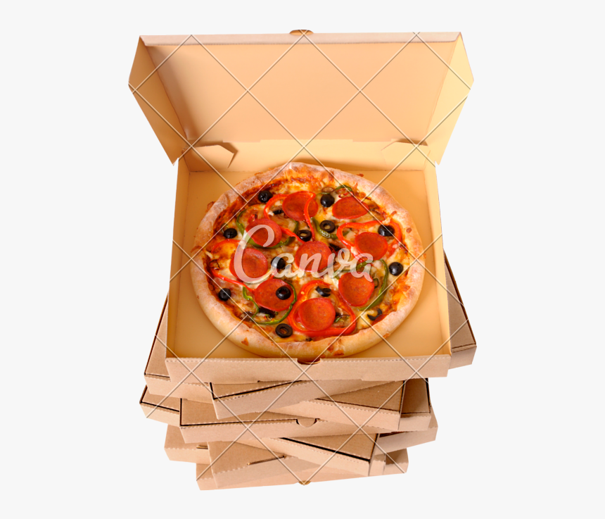 Stacked Pizza Boxes Png, Transparent Png , Transparent Png Image - PNGitem