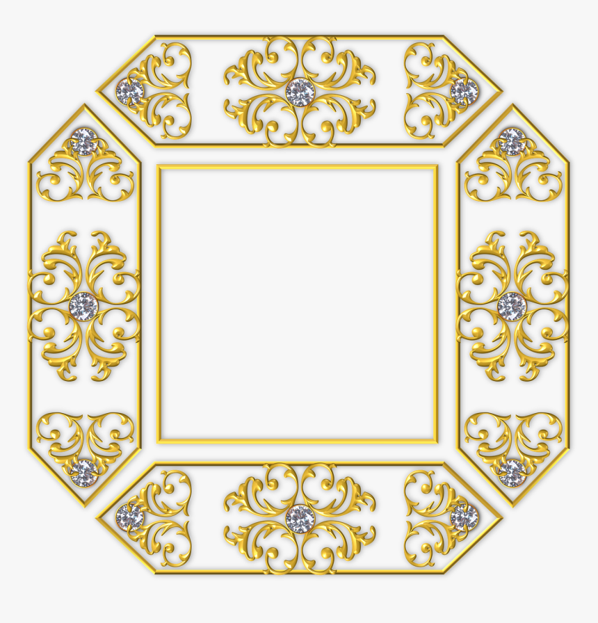 Gold Square Png, Transparent Png