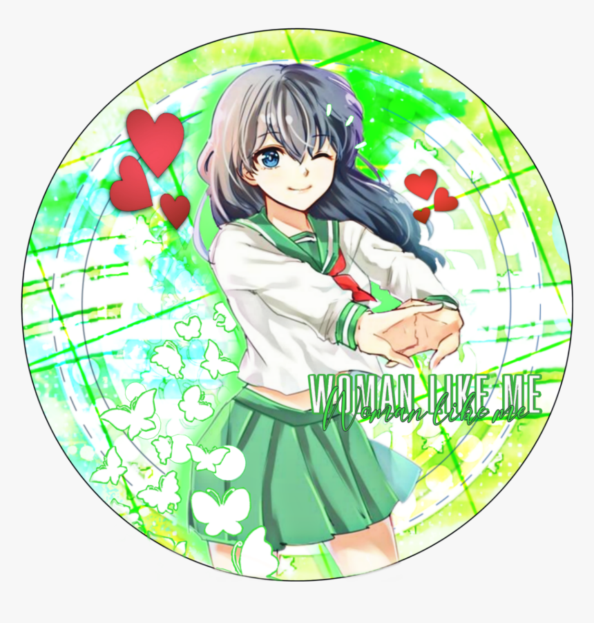 #kagome #inuyasha #green #pfp #icon #anime, HD Png Download