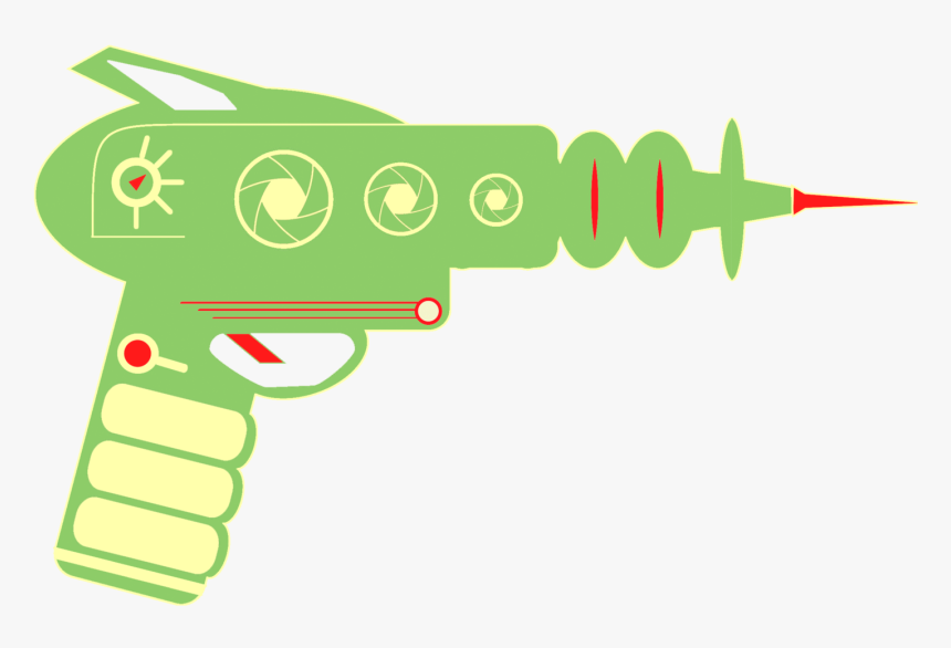 Transparent Laser Gun Png, Png Download